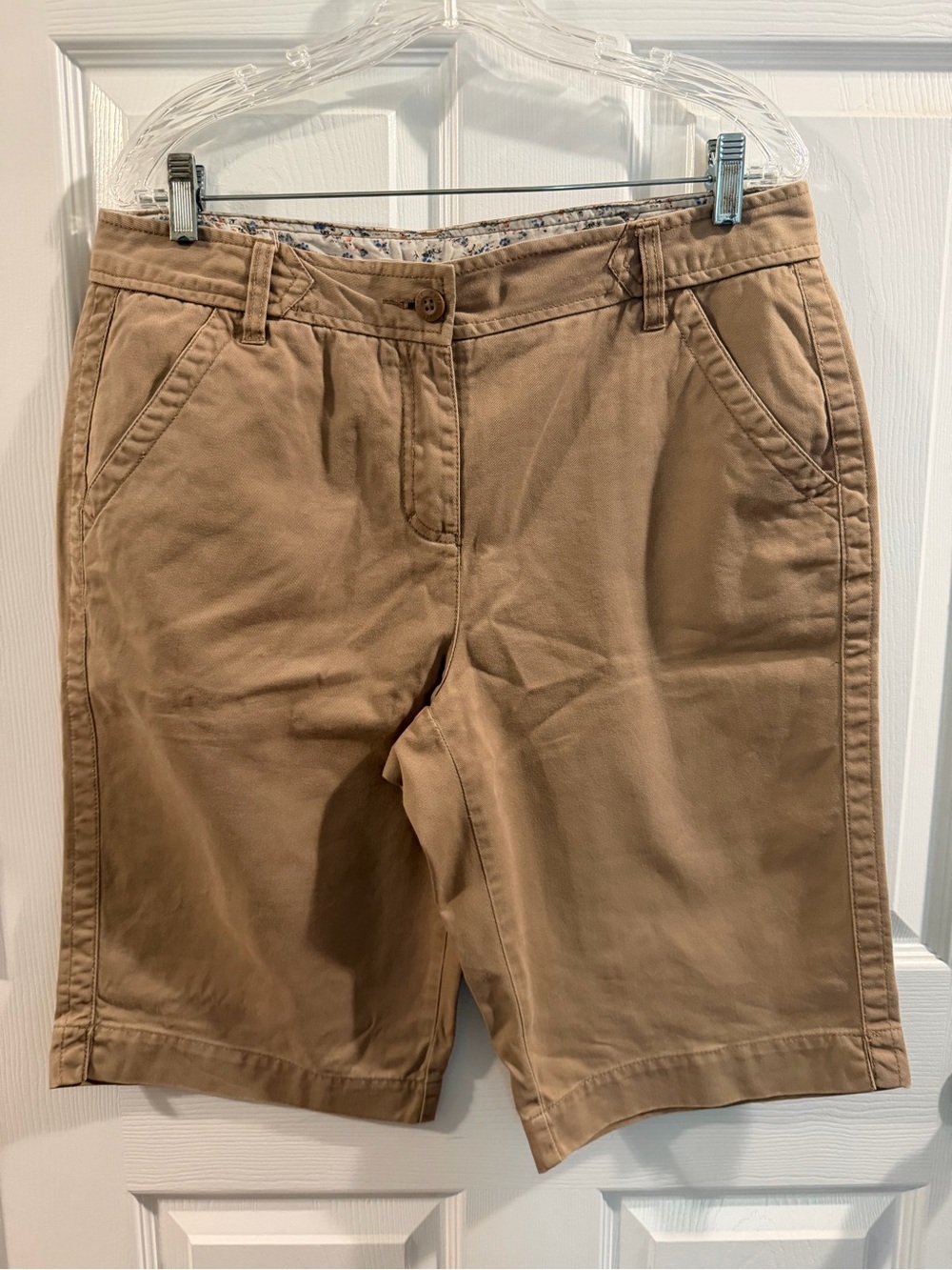 Ruff Hewn Women's Tan Bermuda Shorts